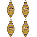 Los Angeles Lakers Teardrop Ornaments (Set of 4)