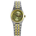 Seiko Women's 5 Automatic Two-tone Gold Dial Watch