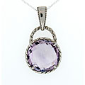 Meredith Leigh Sterling Silver Rose de France Necklace