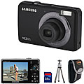 Samsung SL-202 10.2-megapixel Compact Digital Camera Starter Kit