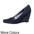 Bandolino Women's 'Joney' Suede Wedge Pumps