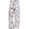 Sessions Parachute Men's White Camo Size-XL Snowboard Pants