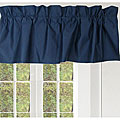 Ultrasoft 'Navy' Valance Pair (54 in. x 18 in.)
