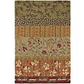 Hand-tufted Hanging Garden Wool Rug (8' x 10'6)