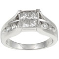 14k White Gold 1 2/5ct TDW Diamond Engagement Ring (H, I2)