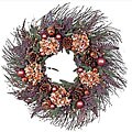 Bronze Grand Glitter Hydrangea Wreath