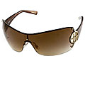 Hugo Boss 0164/U/S Women's Brown/ Gold Metal Sunglasses