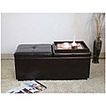 Marin Leather Ottomans (Pack of 12)