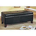 Paradise Espresso Bi-cast Leather Benches (Pack of 12)