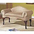 Aston Microfiber Rolled-arm Benches (Pack of 8)
