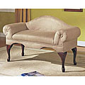 Aston Microfiber Rolled-arm Benches (Pack of 12)
