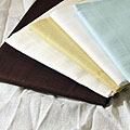 Set of Two Cotton Voile Pocket Top Curtains (India)