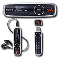 Sony Walkman NWZ-B135 2GB Black Tiny USB MP3 Player