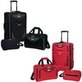 Travelers Club Skyview 3-piece Luggage Set