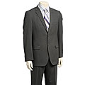 Ibiza Men's Grey Two-button Suit