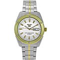 Seiko Men's Automatic 5 Two-tone Stainless Steel Watch