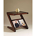 Zed Cognac Square End Table
