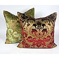 Venetian 24-inch Velvet-embossed Decorative Pillows (Pack of 4)