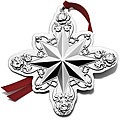 Towle Old Master Sterling Silver Star Cross Ornament