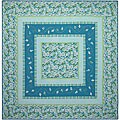 Kylie Blue/ Green Quilt by C & F