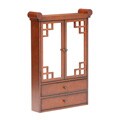 Asian Temple Wall Mount Jewelry Armoire