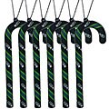 Seattle Seahawks Candy Cane Ornaments (Set of 6)