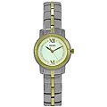 Seiko Women's White Dial Two-tone Stainless Steel Dress Watch