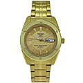 Seiko Men's Automatic 5 Goldtone Stainless Steel Watch