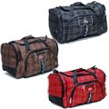 CalPak Hollywood Plaid 22-inch Duffel Bag