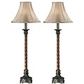 Olivia Copper Bronze Buffet Lamps (Set of 2)