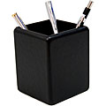 Royce Leather Black Leather Pen/ Pencil Boxes (Pack of 2)
