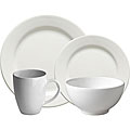 Waechtersbach Four-piece White Dinnerware Set