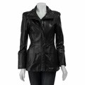 Jones New York Women's Leather Walker Jacket