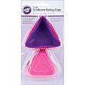 Silicone 'Triangle' Baking Cups (Pack of 12)