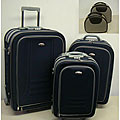 Abbyson 5-piece Navy Luggage Set