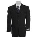 Pierre Cardin Men's Charcoal Pinstripe Sportcoat
