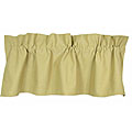 Airbrush Celery Valance Pair (54 in. x 18 in.)