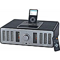 Acoustic Research AV100B Tabletop Radio with iPod Docking Station