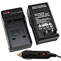 Compact Battery Charger Set for Casio NP-40 / Minolta NP-900