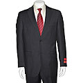 Mantoni Men's Sharkskin 2-button Wool Suit