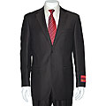 Mantoni Men's Blue Stripe Two-button Wool Suit