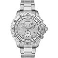 Invicta II Men's Stainless Steel Silver Dial Chronograph Watch