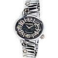 Haurex Italy Women's Preziosa Floating Crystal Two-tone Watch