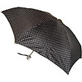 Samsonite Black Polka Dot Umbrella / Rainhat Sets (Set of 2)