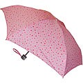 Samsonite Pink Polka Dot Umbrella / Rainhat Sets (Set of 2)