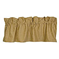 Set of 2 Pramana Tan Valances (54 in. x 18 in.)