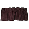 Fairview Plum Valance Pair (54 in. x 18 in.)