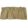 Pebble Brushed Walnut Valances (Set of 2)