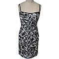 Maggy London Women's Printed Stretch Satin Dress