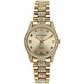 Steve Harvey Men's Goldtone Steel Crystal Watch